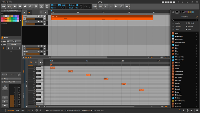 Bitwig Setup